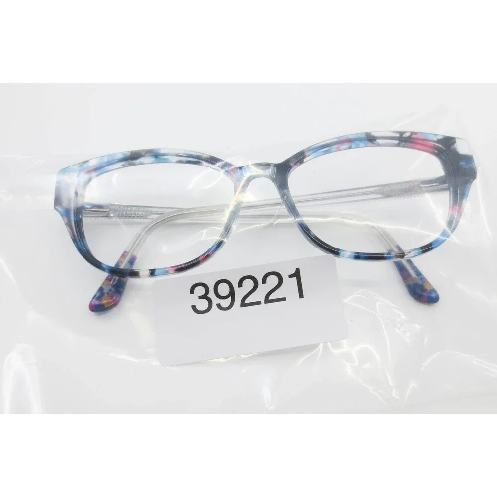 Isaac Mizrahi New York Eyeglasses IM30050A BL Blue Pink Multi Cat Eye 51-16-140